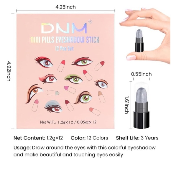 DNM MINI PILLS EYESHADOW STICKS SET - Picture 7 of 9